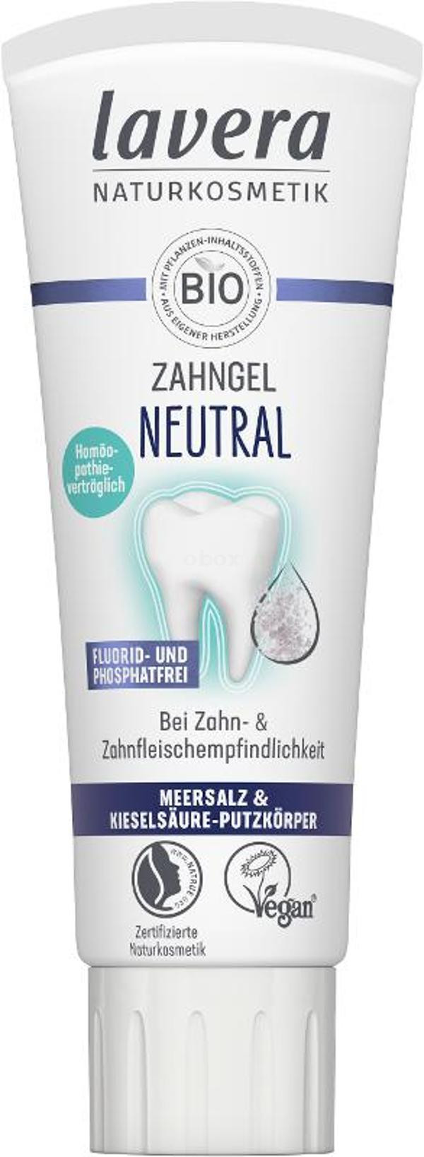 Produktfoto zu Lavera Neutral Zahngel - 75ml