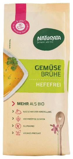 Produktfoto zu Naturata Gemüsebrühe Nachfüll hefefrei - 500g