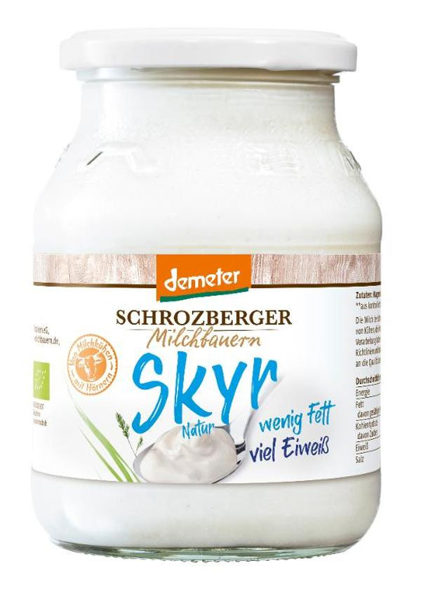 Produktfoto zu Skyr Natur im Glas - 500g