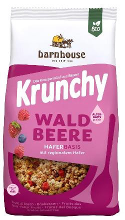 Produktfoto zu Barnhouse Krunchy Pur Waldbeer - 375g