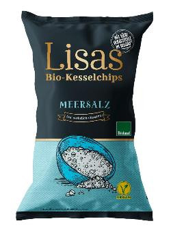 Produktfoto zu Kesselchips Meersalz - 125g