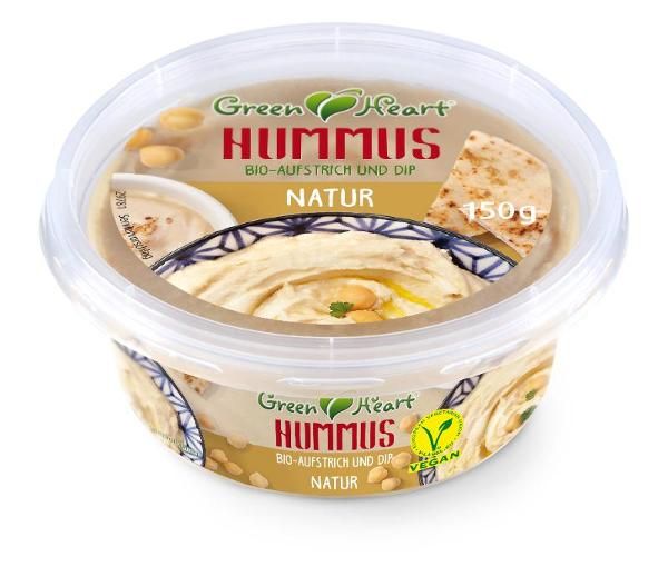 Produktfoto zu Green Heart Hummus Natur - 150g