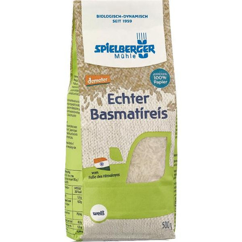 Spielberger Echter Basmatireis, weiß - 500g