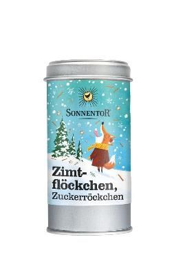 Produktfoto zu Sonnentor Zimtflöckchen, Zuckerröckchen - 70g