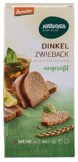 Produktfoto zu Naturata Zwieback Dinkel ungesüßt - 150g