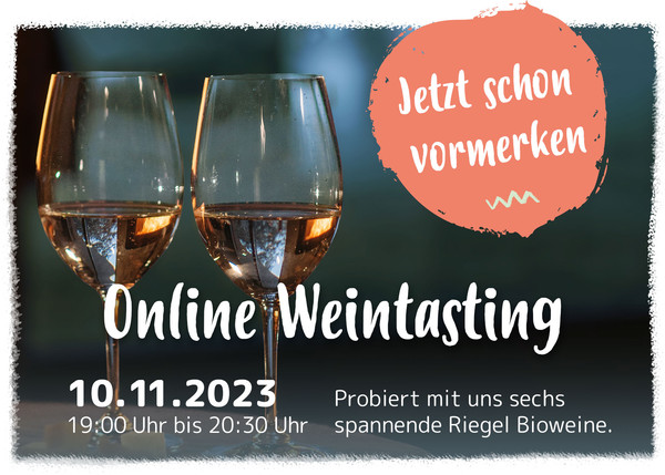 Teaser Online Weintasting Riegel