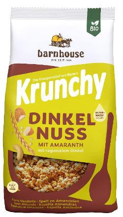 Produktfoto zu Barnhouse Krunchy Amaranth Dinkel Nuss - 375g