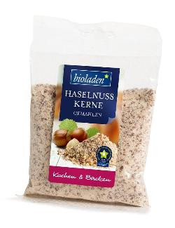 Produktfoto zu Bioladen Haselnusskerne natur gemahlen - 100g