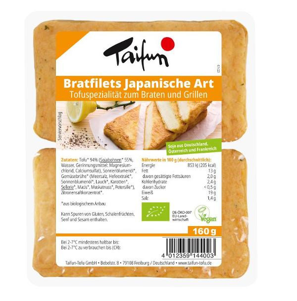 Produktfoto zu Bratfilets Japanische Art - 160g