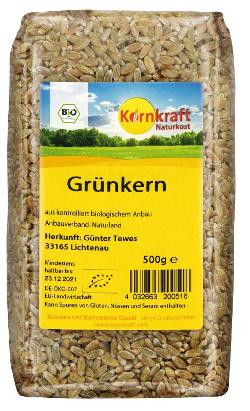 Produktfoto zu Kornkraft Grünkern - 500g