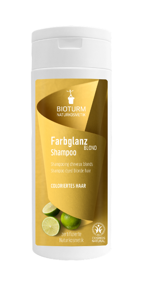 Produktfoto zu Bioturm Shampoo Farbglanz blond - 200ml