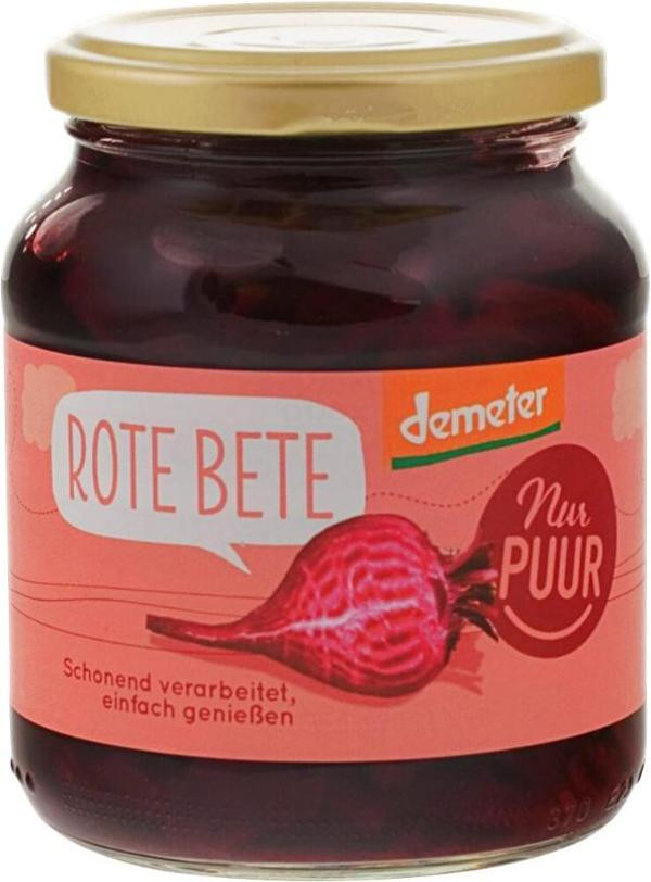 Produktfoto zu Nur Puur Rote Bete - 340g