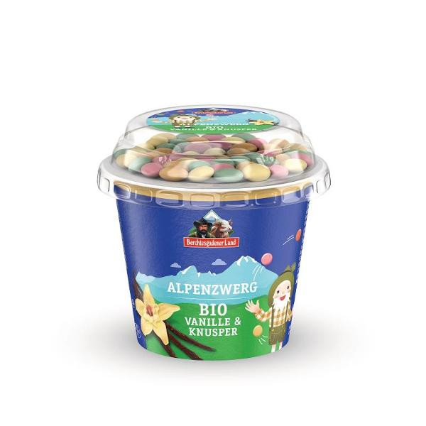 Produktfoto zu Alpenzwerg Frucht&Knusper Joghurt - 137g