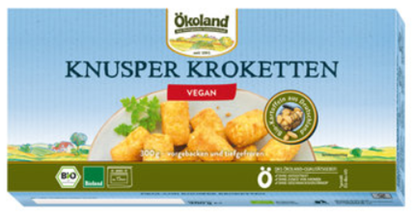 Produktfoto zu TK - Ökoland Knusper Kroketten - 300g