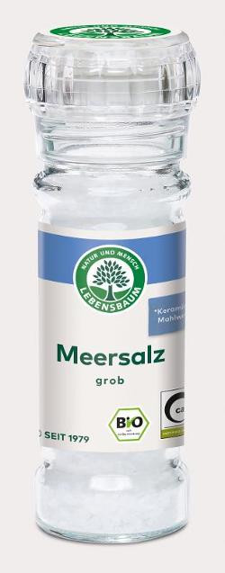 Produktfoto zu Lebensbaum Meersalz Mühle - 100g