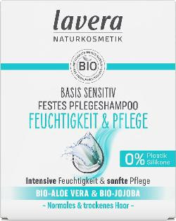 Produktfoto zu Lavera Festes Pflegeshampoo Feuchtigkeit - 50g