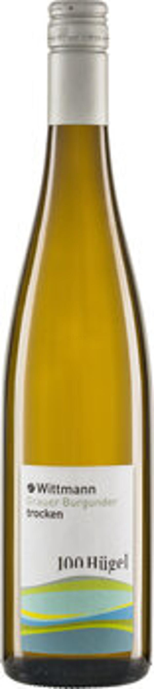 Produktfoto zu Grauburgunder 100 HÜGEL QW Rheinhessen Wittmann, trocken - 0,75l