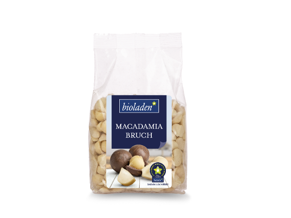 Produktfoto zu Bioladen Macadamianüsse Bruch - 200 g