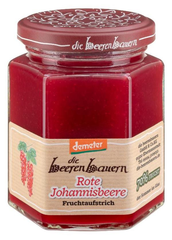 Produktfoto zu Die Beerenbauern Rote Johannisbeere Fruchtaufstrich - 200g