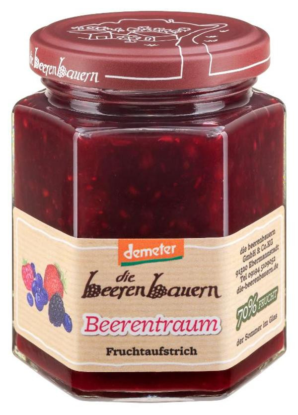 Produktfoto zu Die Beerenbauern Beerentraum Fruchtaufstrich - 200g