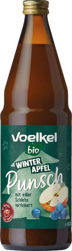 Produktfoto zu Voelkel Winter Apfel Punsch - 0,75l