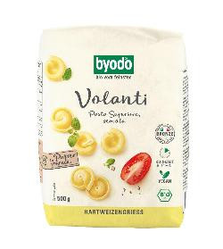 Produktfoto zu Byodo Volanti (gedrehte Hütchen) semola - 500g