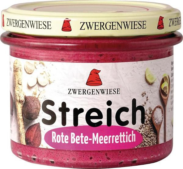 Produktfoto zu Zwergenwiese Streich Rote Bete Meerrettich - 180g