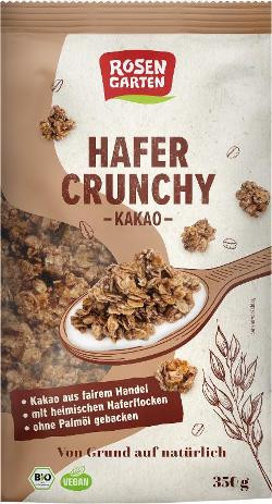 Produktfoto zu Rosengarten Hafer Crunchy Kakao - 350g