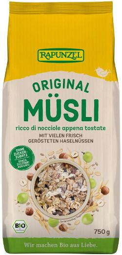 Produktfoto zu Rapunzel Original Müsli - 750g