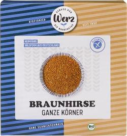 Produktfoto zu Braunhirse, ganze Körner, keimfähig - 500g