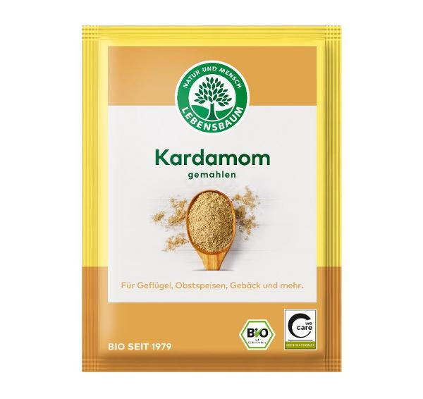 Produktfoto zu Lebensbaum Kardamom gemahlen  - 10g