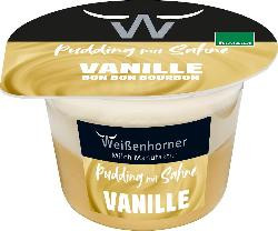 Produktfoto zu Weißenhorner Vanille-Pudding mit Sahne - 175g