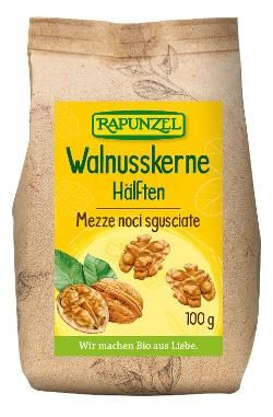 Produktfoto zu Rapunzel Halbe Walnusskerne - 100g