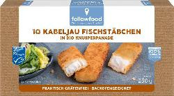 Produktfoto zu TK - Kabeljau-Fischstäbchen - 250g