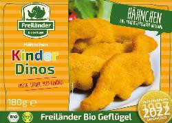 Produktfoto zu TK - Freiländer Hähnchen Kinder Dinos - 180g