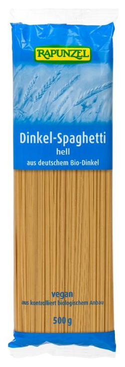 Produktfoto zu Rapunzel Dinkel-Spaghetti hell - 500g