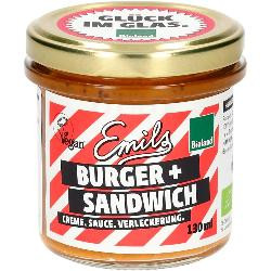 Produktfoto zu Emils Burger- & Sandwichcreme vegan - 130ml