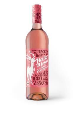 Produktfoto zu Heißer Hirsch Glühwein rosé - 0,75 l