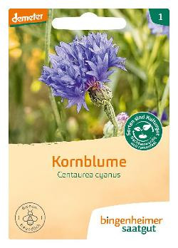 Produktfoto zu S28 - Saatgut - Kornblume blau