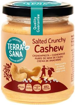 Produktfoto zu Cashewmus Crunchy mit Steinsalz - 250g