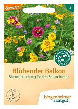 Produktfoto zu Saatgut - Blumenmischung Blühender Balkon