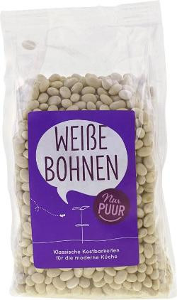 Produktfoto zu Nur Puur Weiße Bohnen - 500g