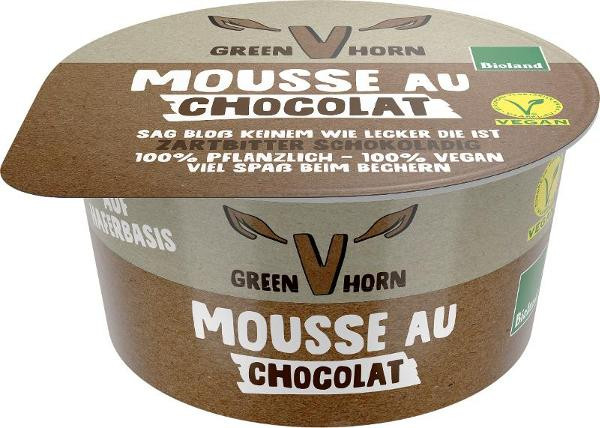 Produktfoto zu Greenhorn Veganes Mousse au Chocolat - 100g