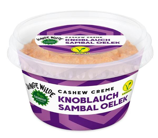 Produktfoto zu Cashew Creme - Knoblauch Sambal Oelek - 150 g