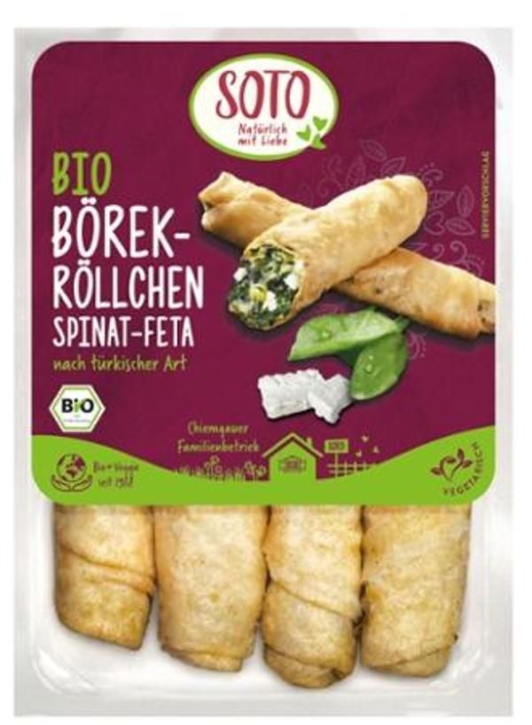 Produktfoto zu Soto Börek-Röllchen Spinat-Feta - 190 g