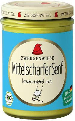 Produktfoto zu Zwergenwiese Mittelscharfer Senf - 160ml