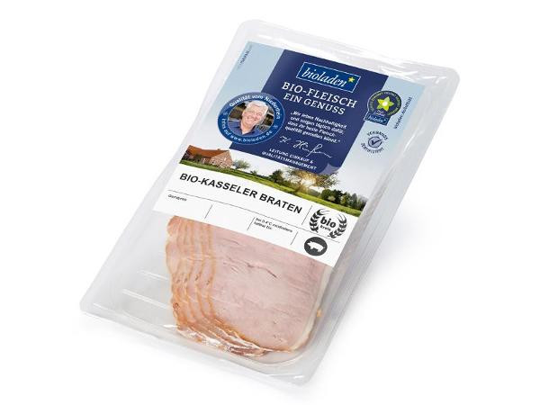 Produktfoto zu Bioladen Bratenaufschnitt Kasseler Art - 80g