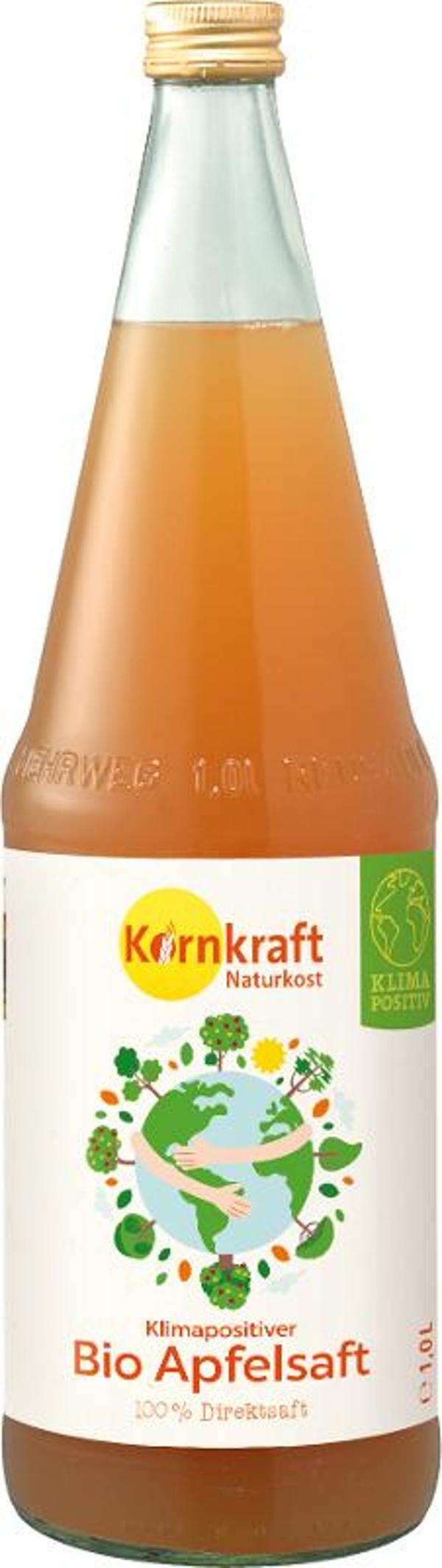 Produktfoto zu klimapositiver Apfelsaft - 1l