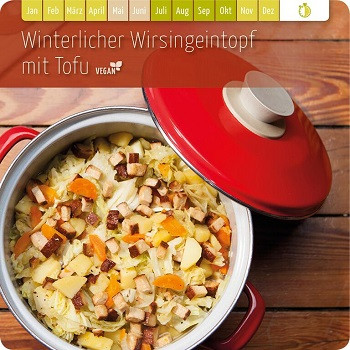 Winterlichter Wirsingeintopf mit Tofu