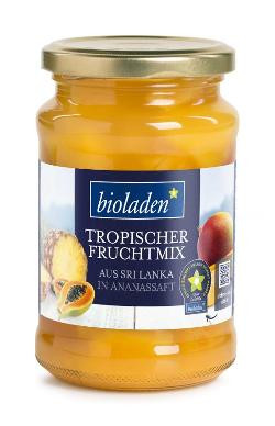 Produktfoto zu Bioladen Tropischer Fruchtmix - 370ml